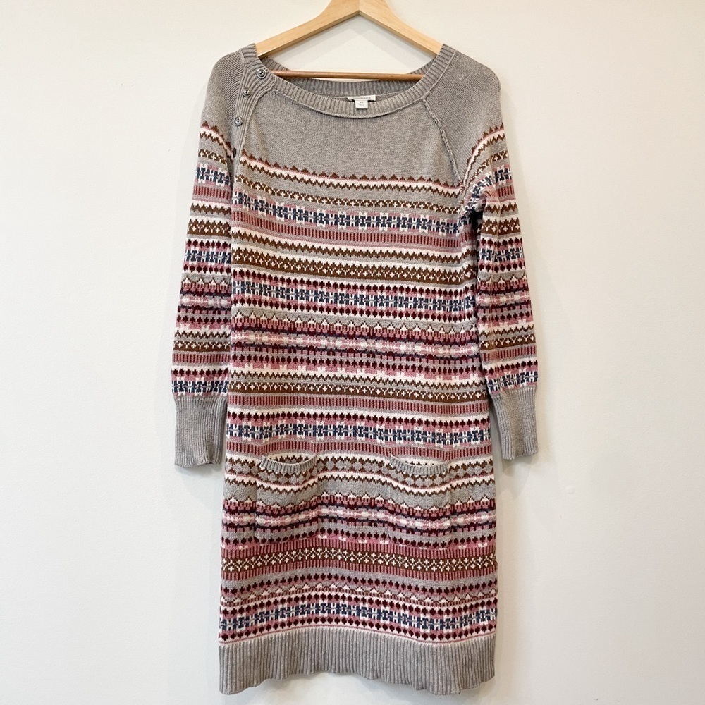 Sundance Elise Lighthouse Wool Blend Sweater Dress Size XS Fitted - Picture 2 of 7